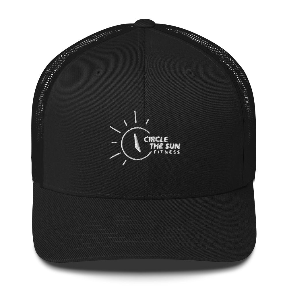 Trucker Cap | Embroidered White