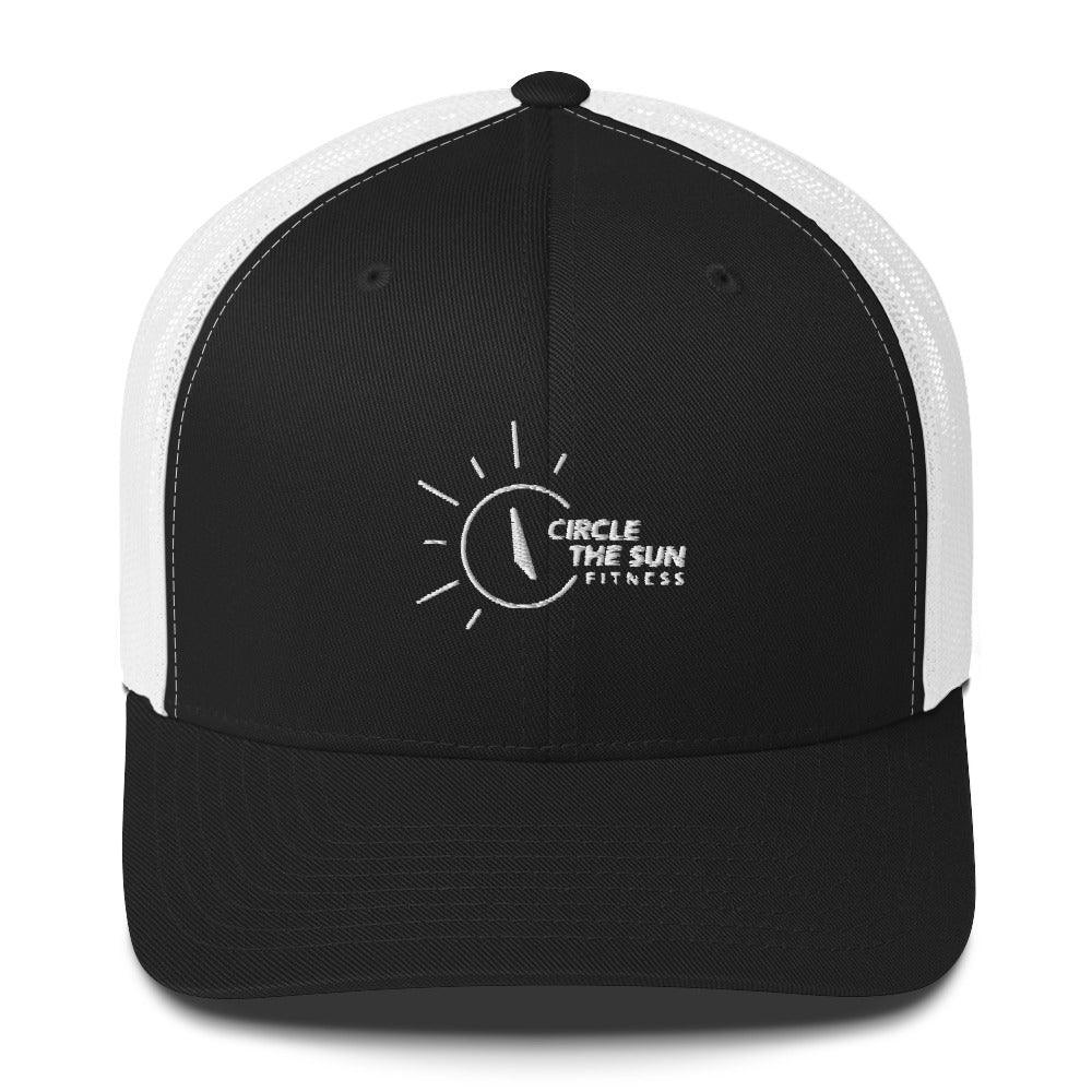 Trucker Cap | Embroidered White