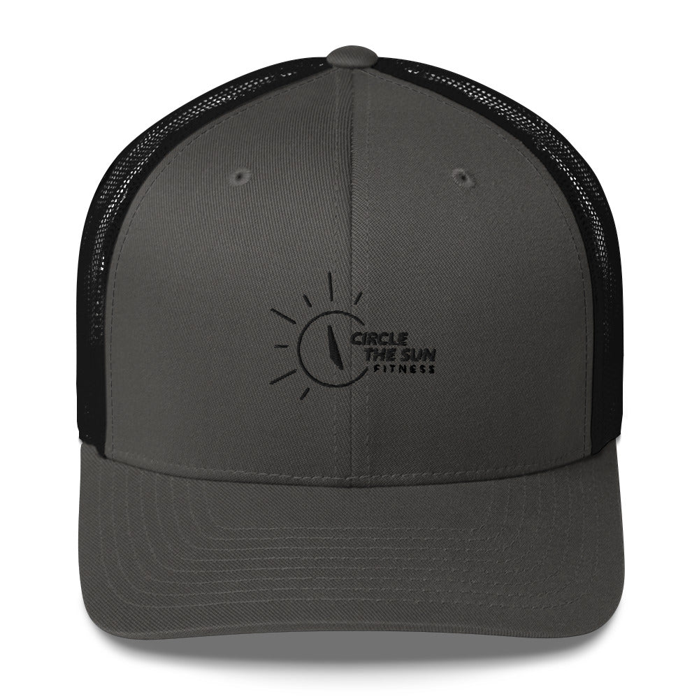 Trucker Cap | Embroidered Black