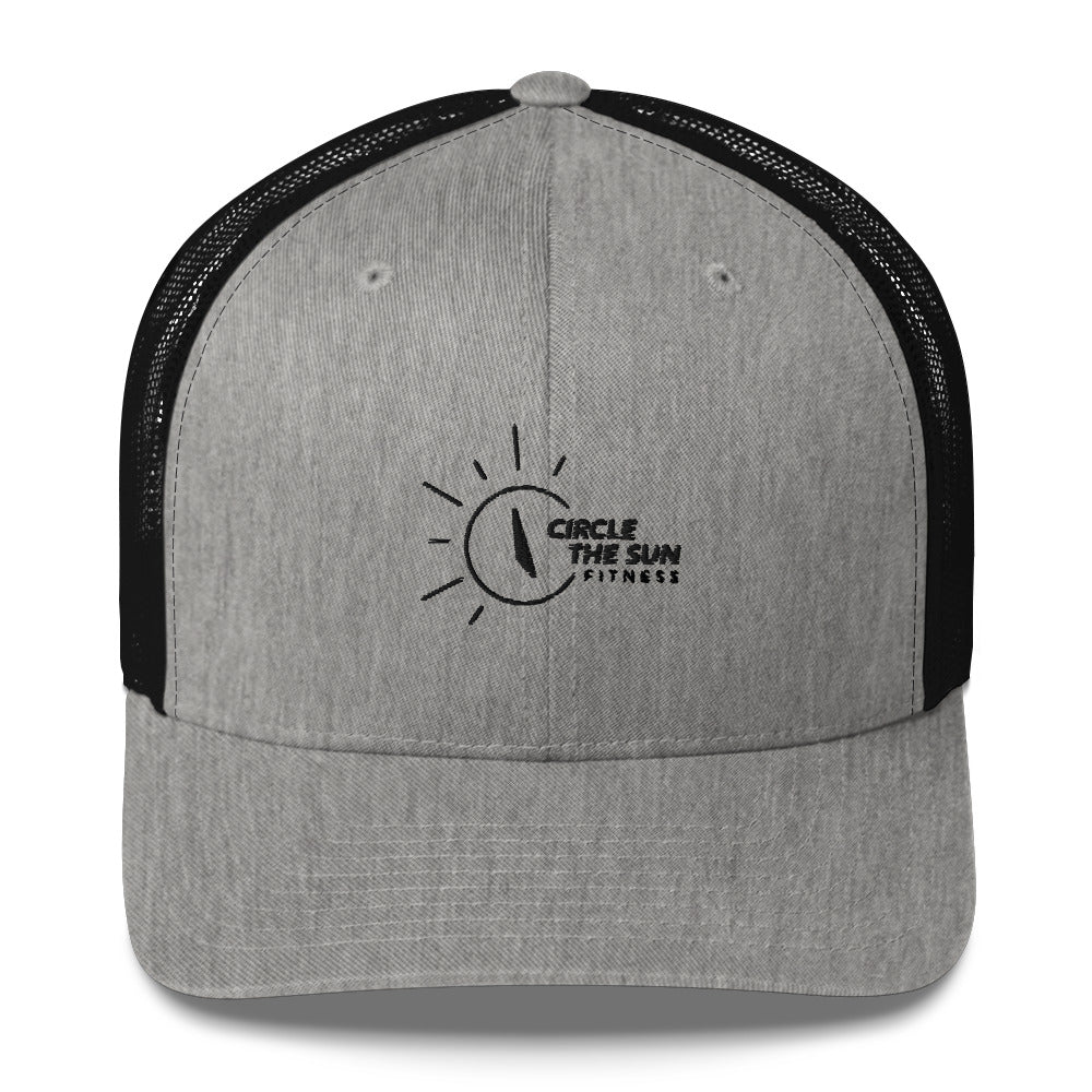 Trucker Cap | Embroidered Black