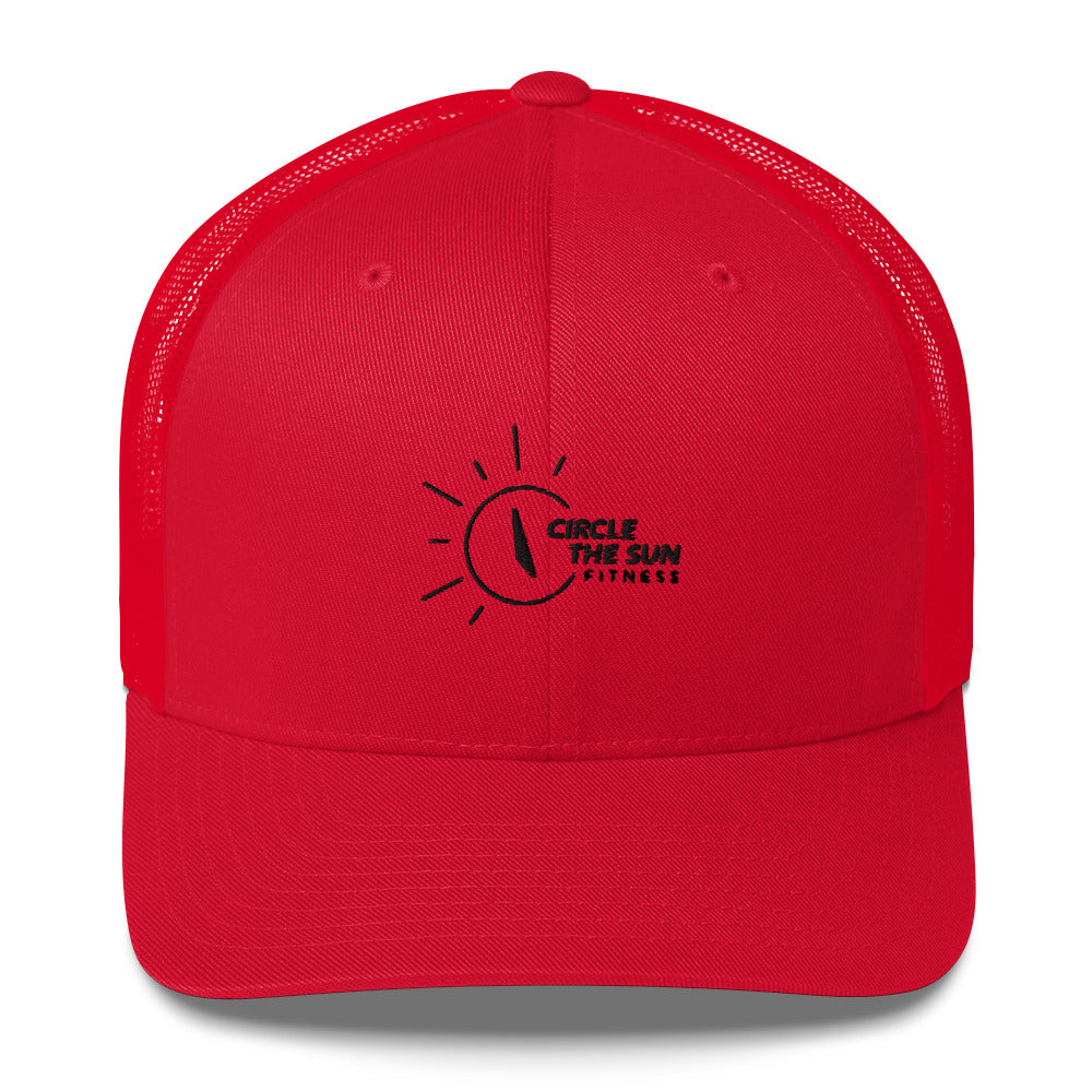 Trucker Cap | Embroidered Black