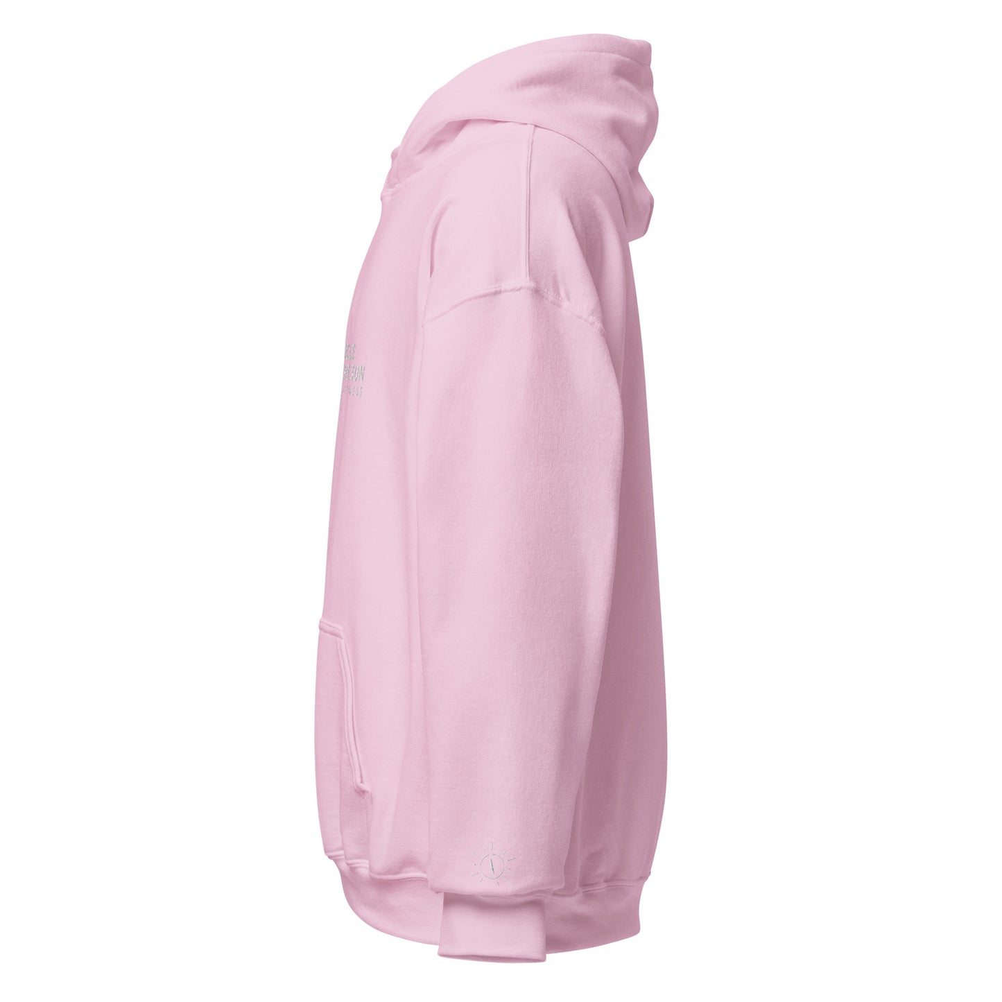 Heavy Blend Hoodie | Embroidered White