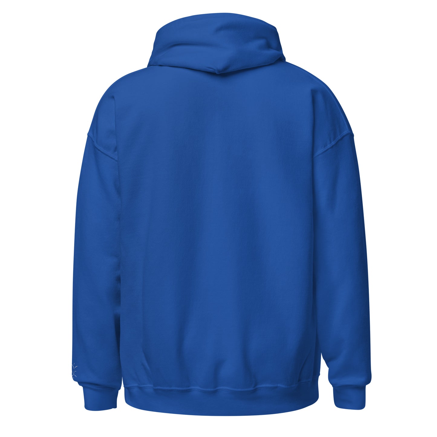 Heavy Blend Hoodie | Embroidered White