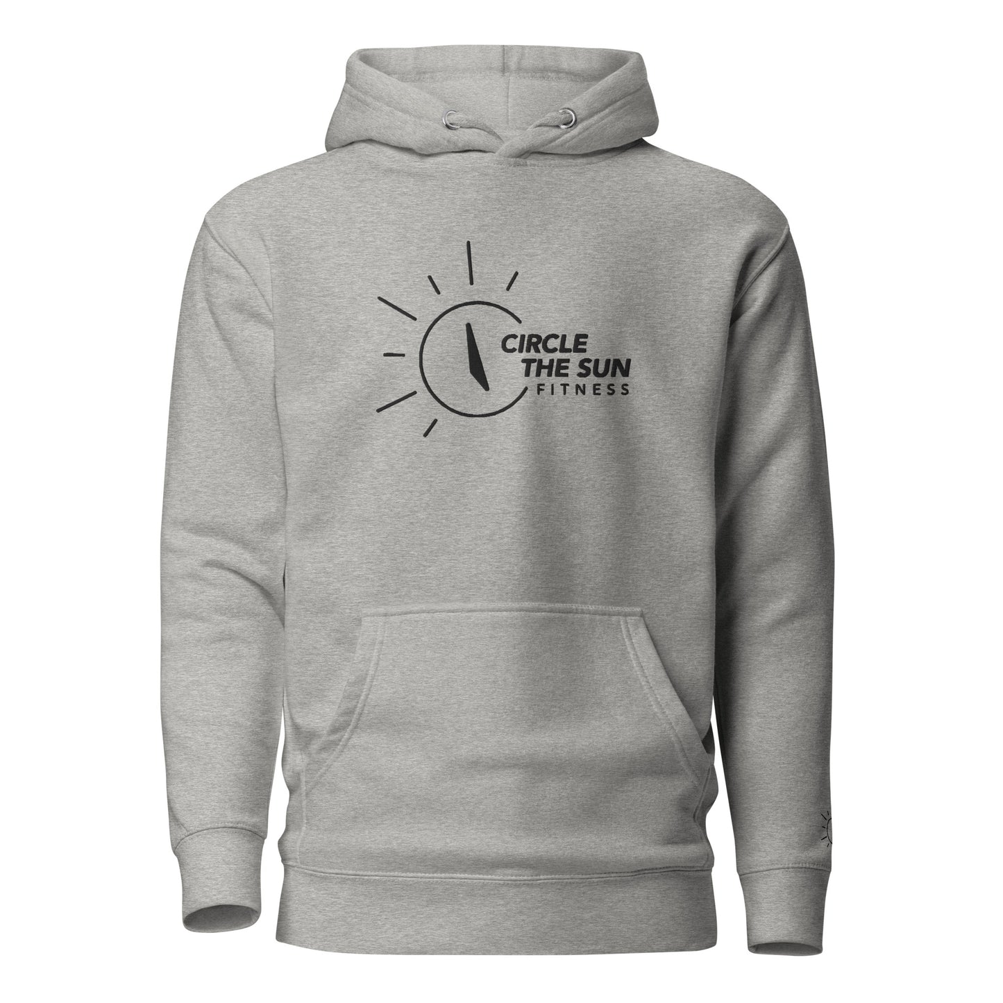 Premium Hoodie | Embroidered Black