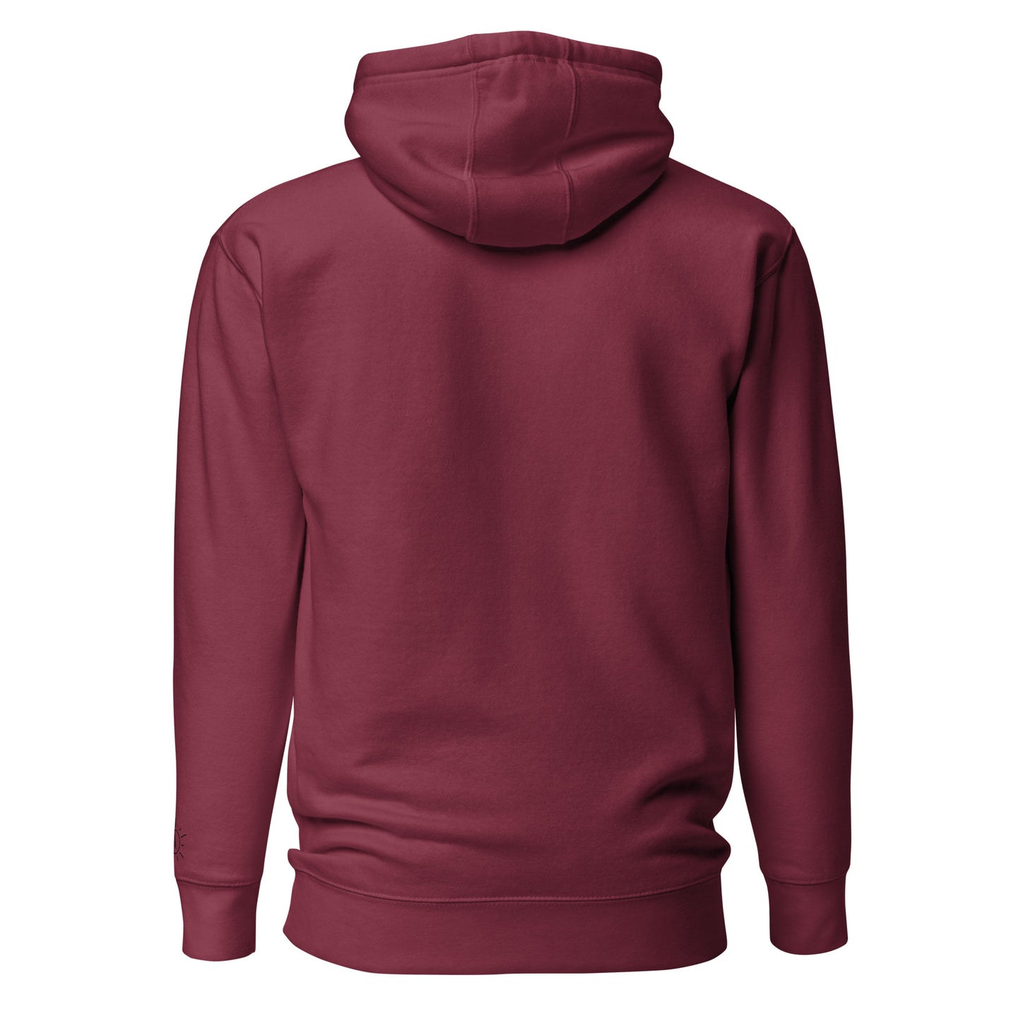 Premium Hoodie | Embroidered Black