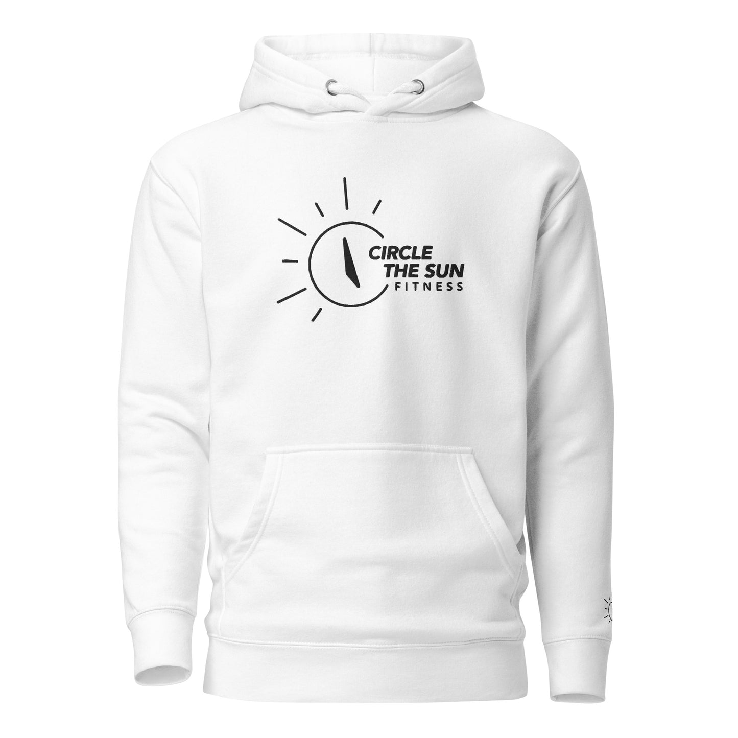 Premium Hoodie | Embroidered Black