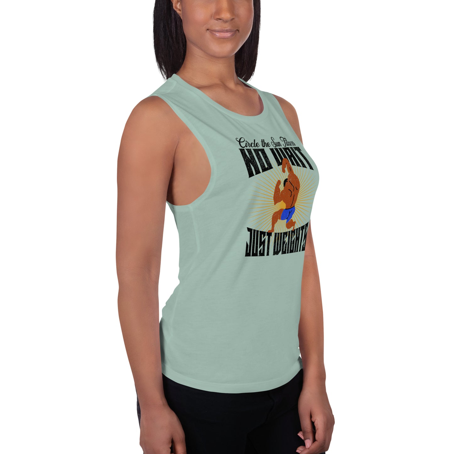 2EASY x CTS | No Wait Just Weights Ladies’ Tank