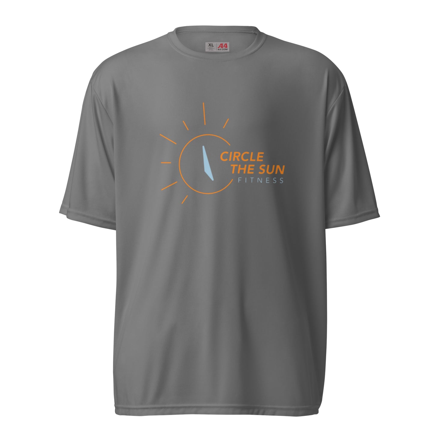 Moisture-Wicking T-Shirt | Orange Logo