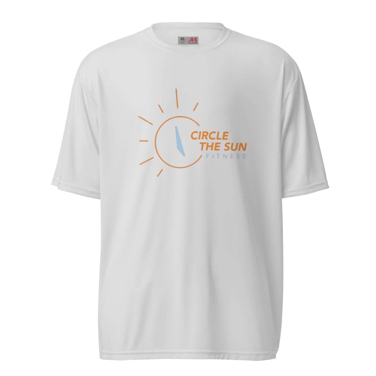 Moisture-Wicking T-Shirt | Orange Logo