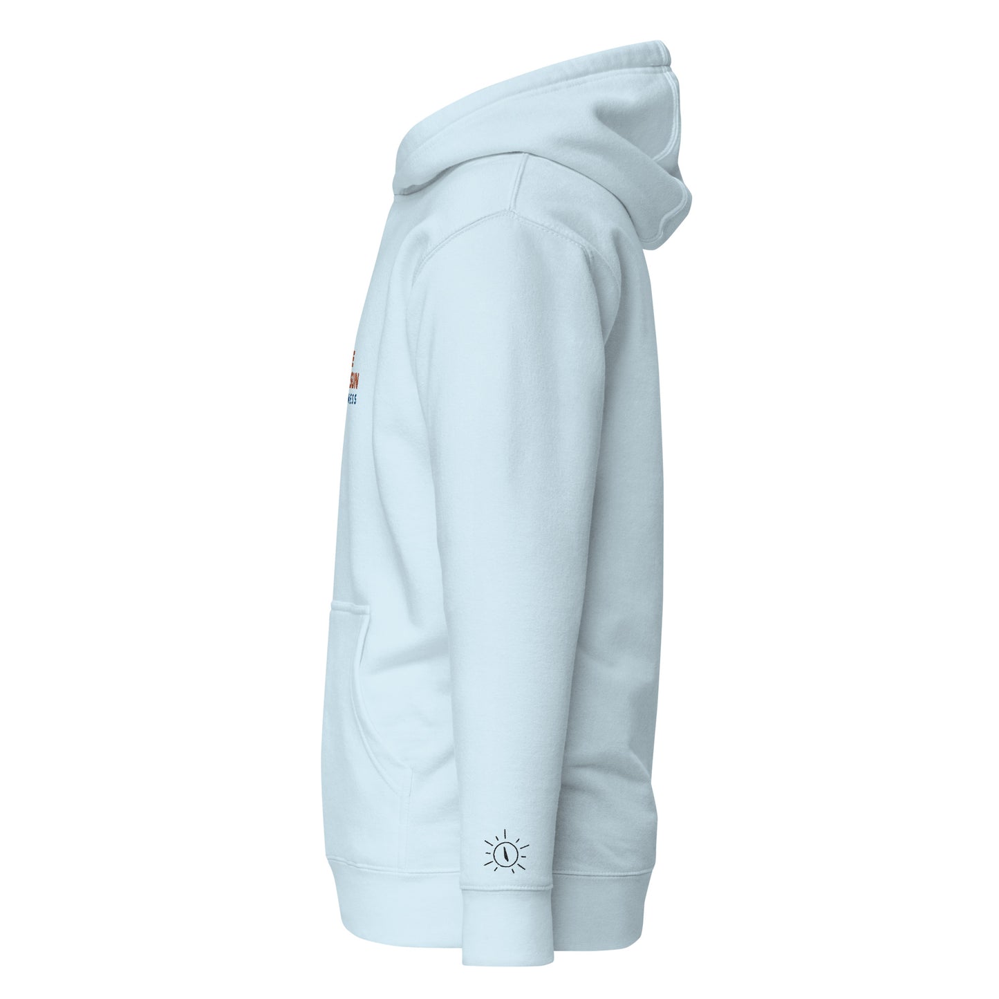 Premium Hoodie | Embroidered Orange