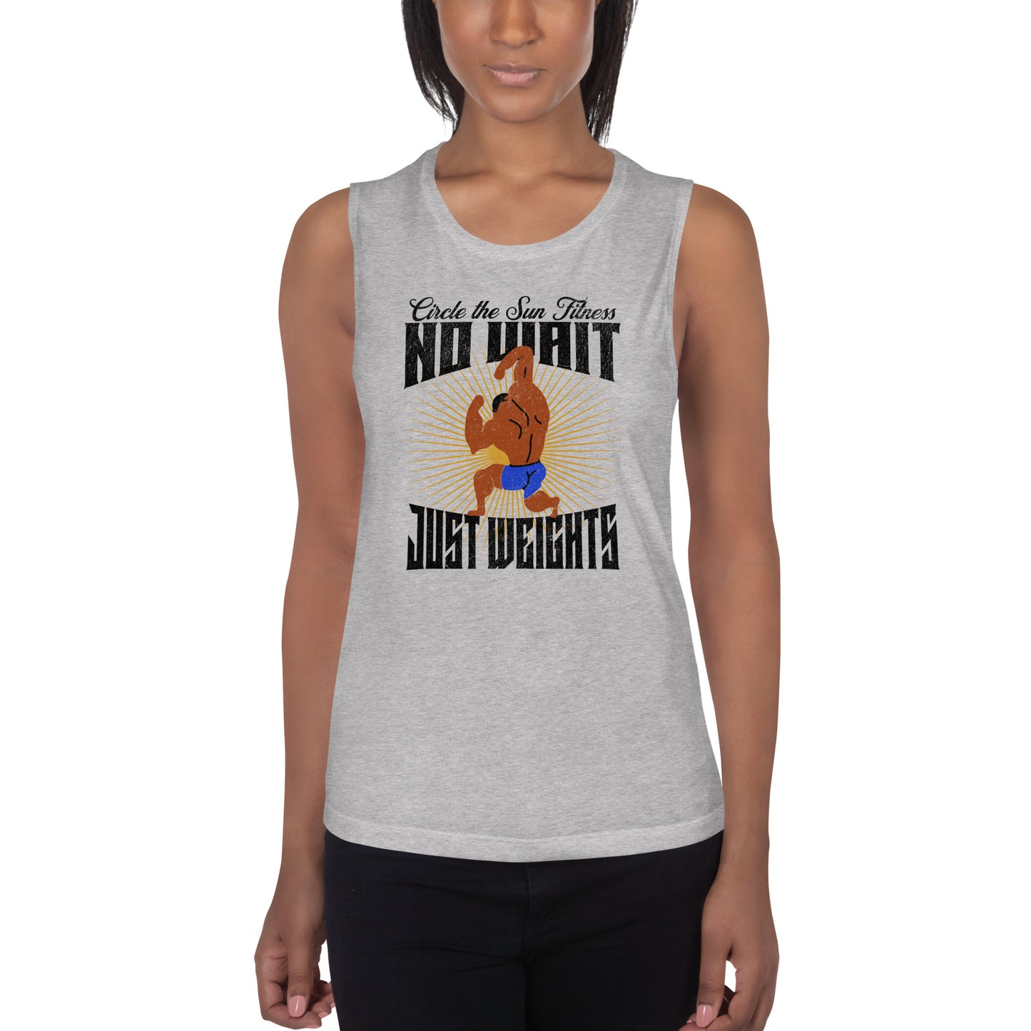 2EASY x CTS | No Wait Just Weights Ladies’ Tank