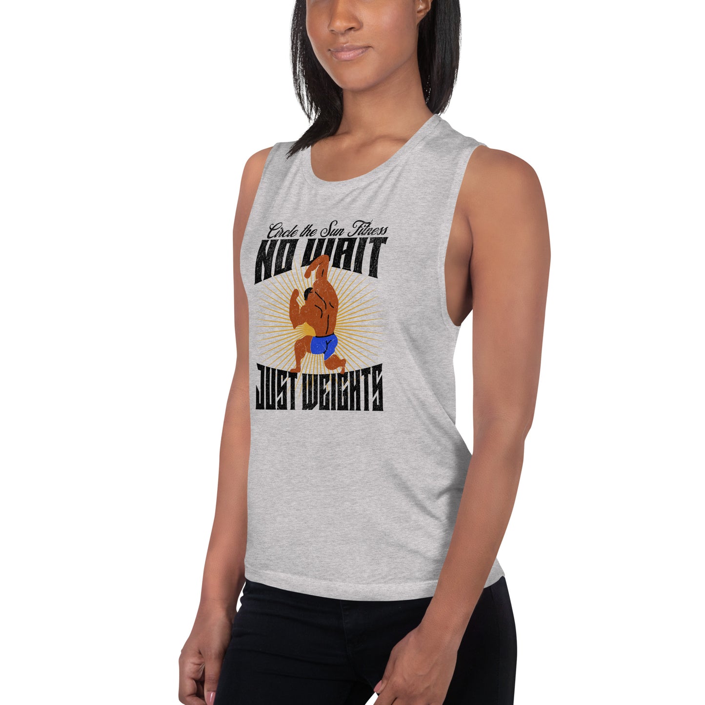2EASY x CTS | No Wait Just Weights Ladies’ Tank