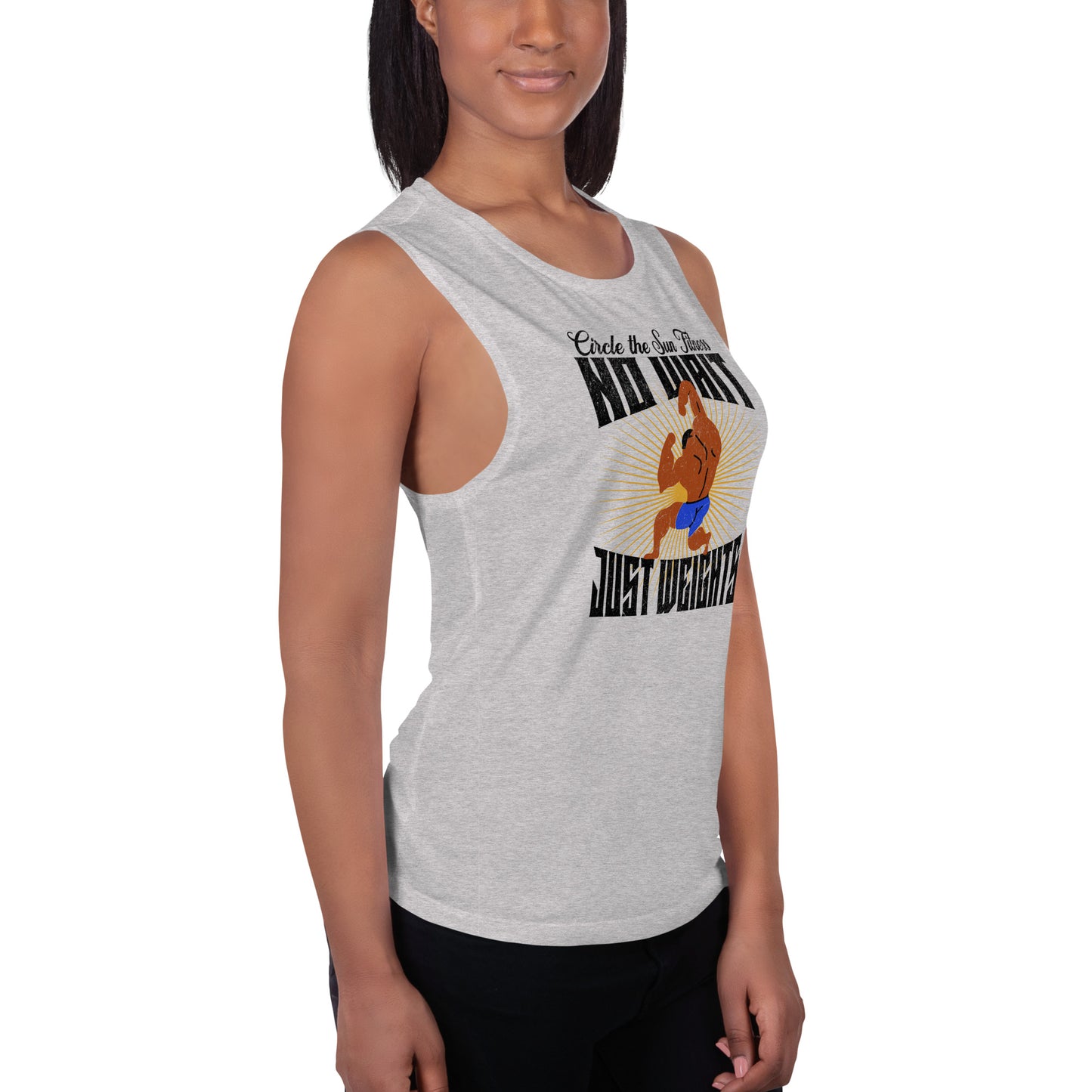 2EASY x CTS | No Wait Just Weights Ladies’ Tank