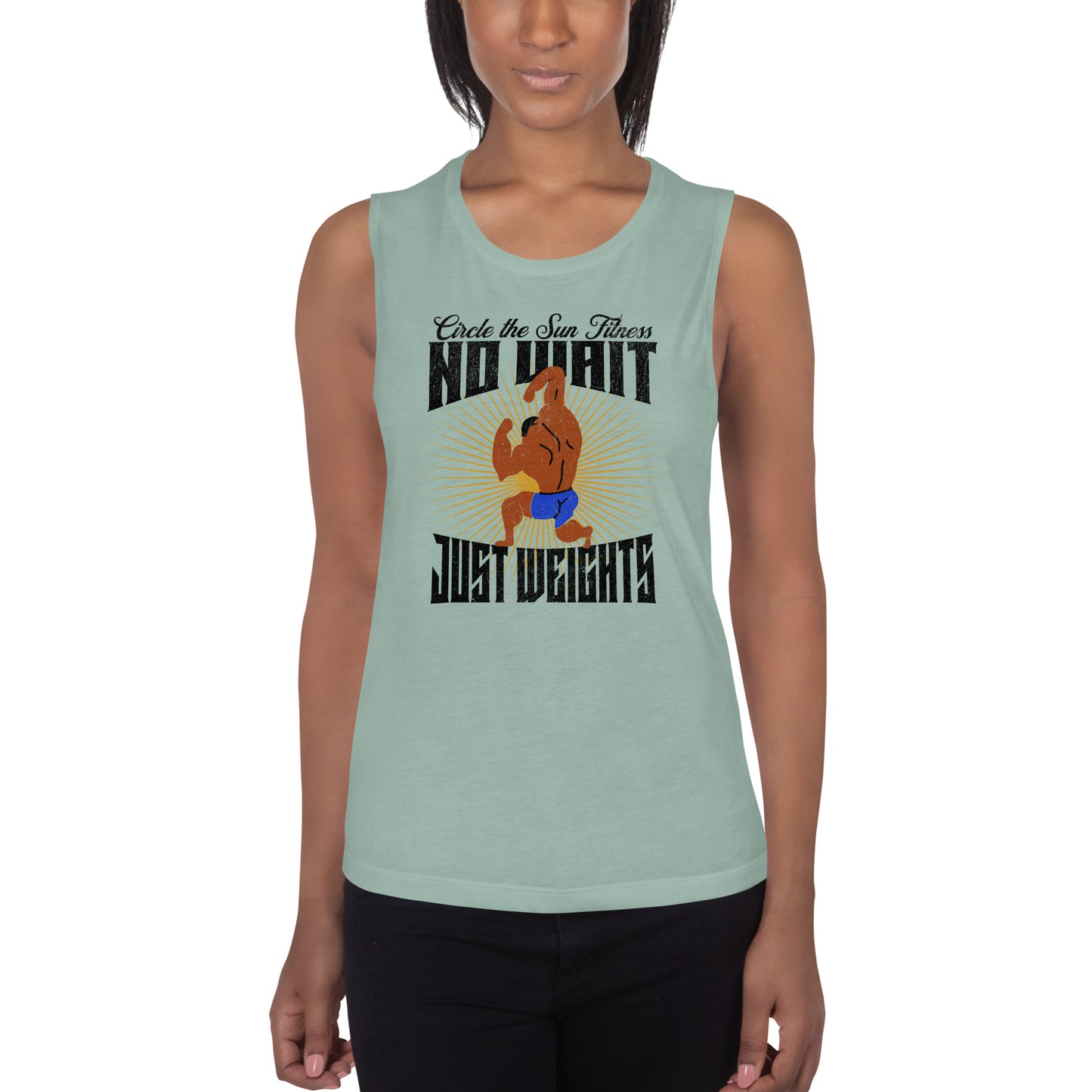 2EASY x CTS | No Wait Just Weights Ladies’ Tank