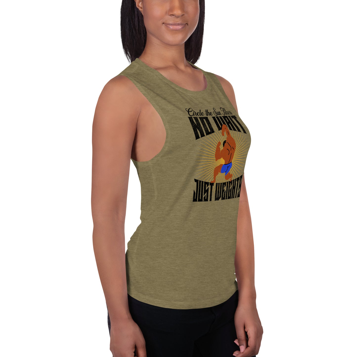 2EASY x CTS | No Wait Just Weights Ladies’ Tank