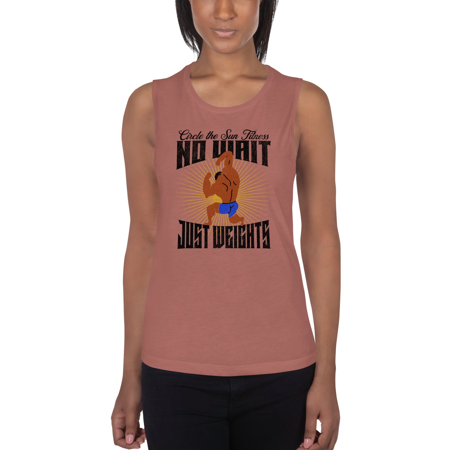 2EASY x CTS | No Wait Just Weights Ladies’ Tank