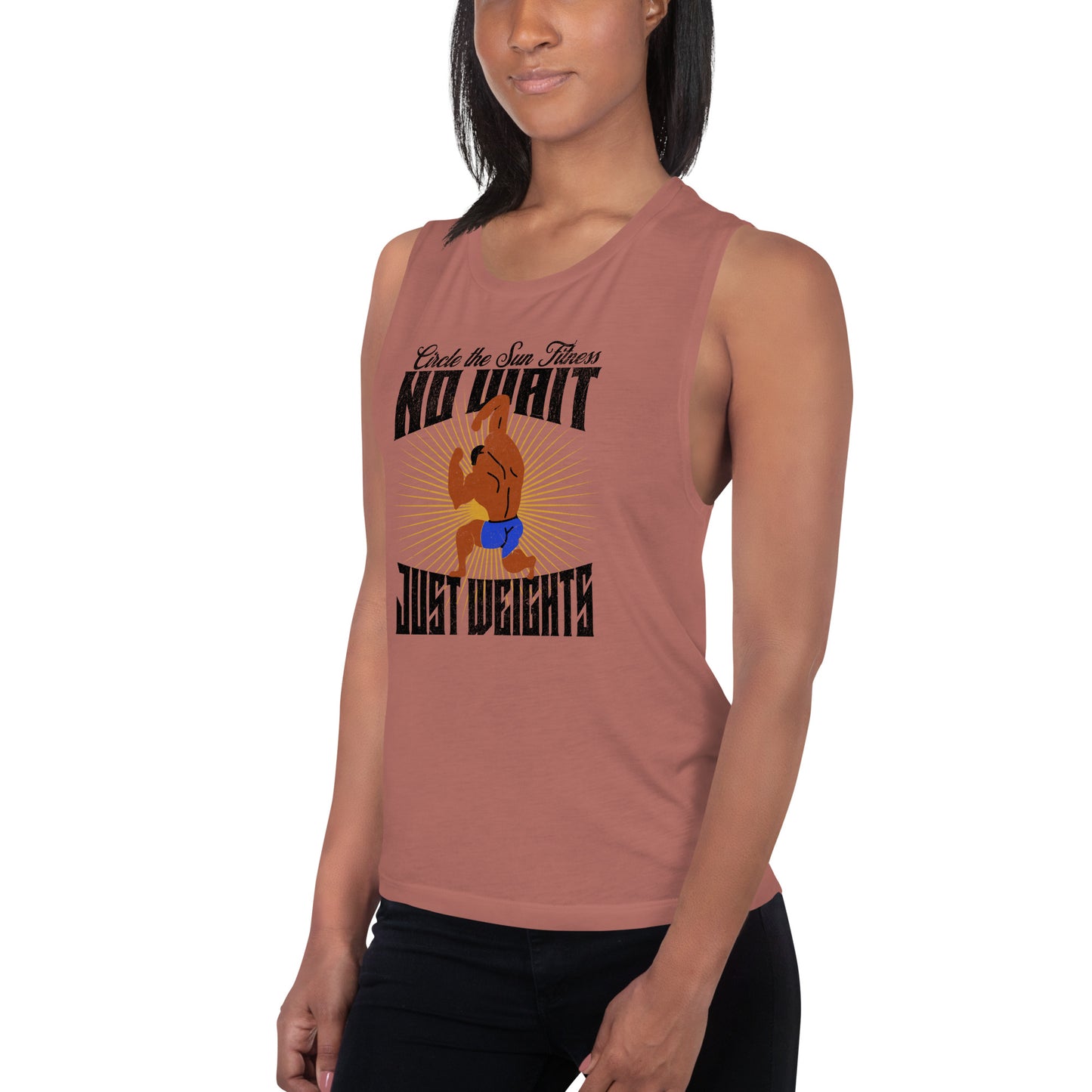 2EASY x CTS | No Wait Just Weights Ladies’ Tank