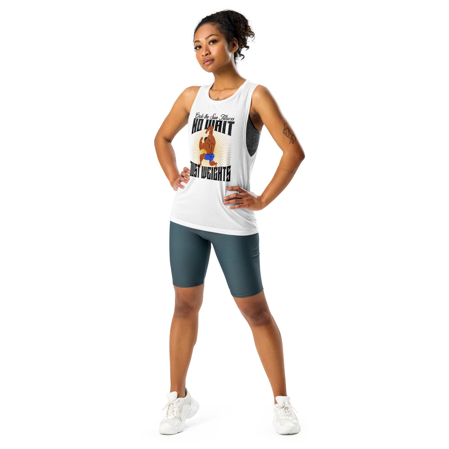 2EASY x CTS | No Wait Just Weights Ladies’ Tank