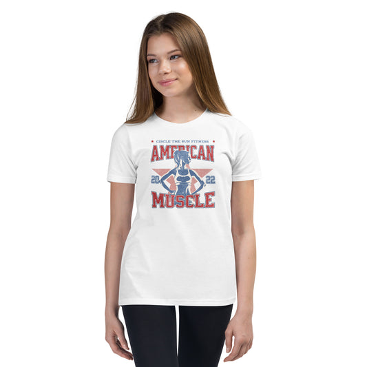 Girl's American Muscle Tee